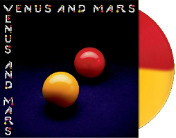 Wings - 1975 Venus and Mars - Rd/gul vinyl LP/Download - 267 kr.